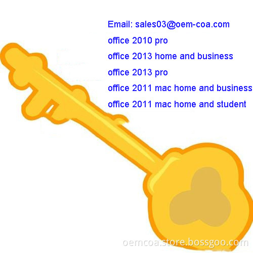 Office 2013 Pro OEM Key Code